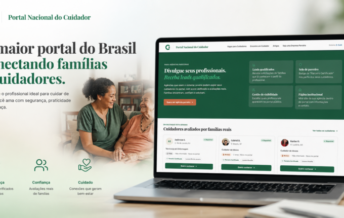Brasil ganha primeiro portal nacional de cuidadores de Idosos