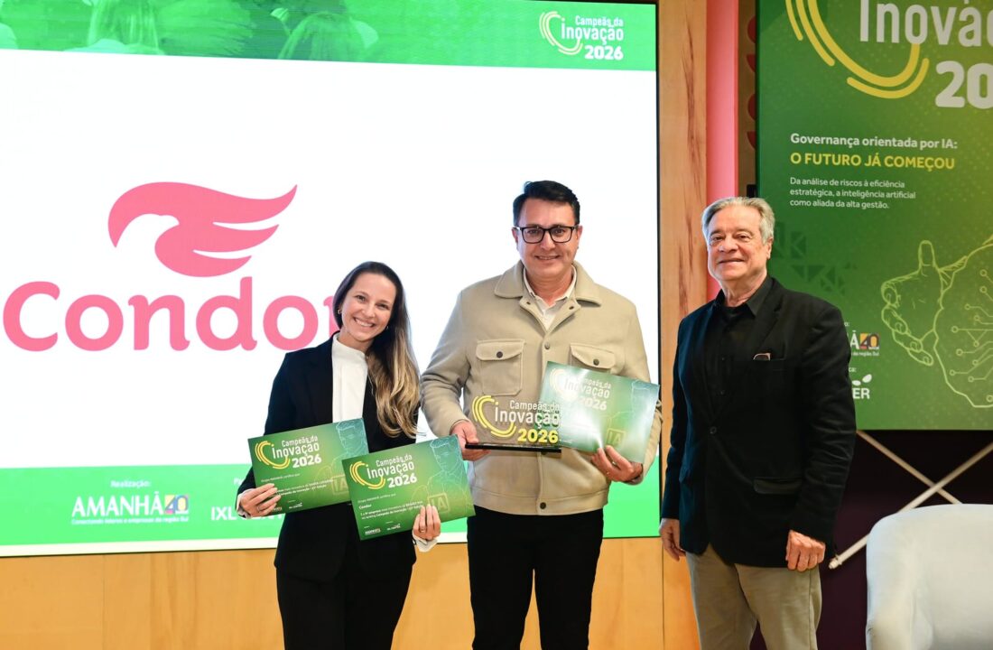 Condor dispara 44 posições e conquista o 9º lugar no ranking Campeãs da Inovação