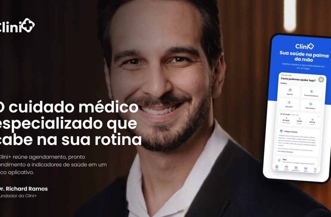 Clini+ aposta em vínculo médico-paciente para se posicionar na telemedicina