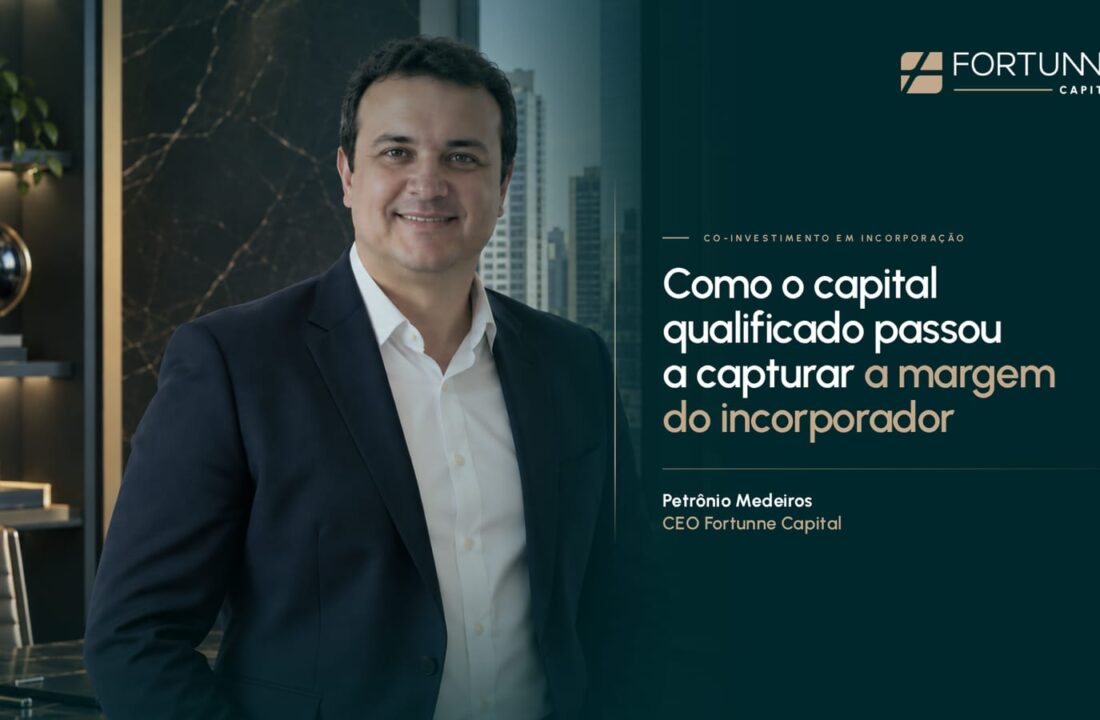 Investidor qualificado mira a margem do incorporador com aporte fracionado