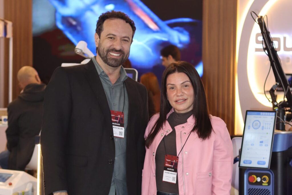 Renato Silva, da Tessora, desenvolve a Eathern Longevité, marca de skincare de Viviane Aragão que tem presença na Beauty Fair.