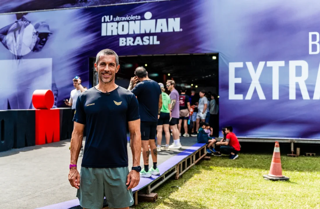 Vinícius Castilho, 4º lugar no Ironman 70.3 São Paulo com o apoio da INFINOX