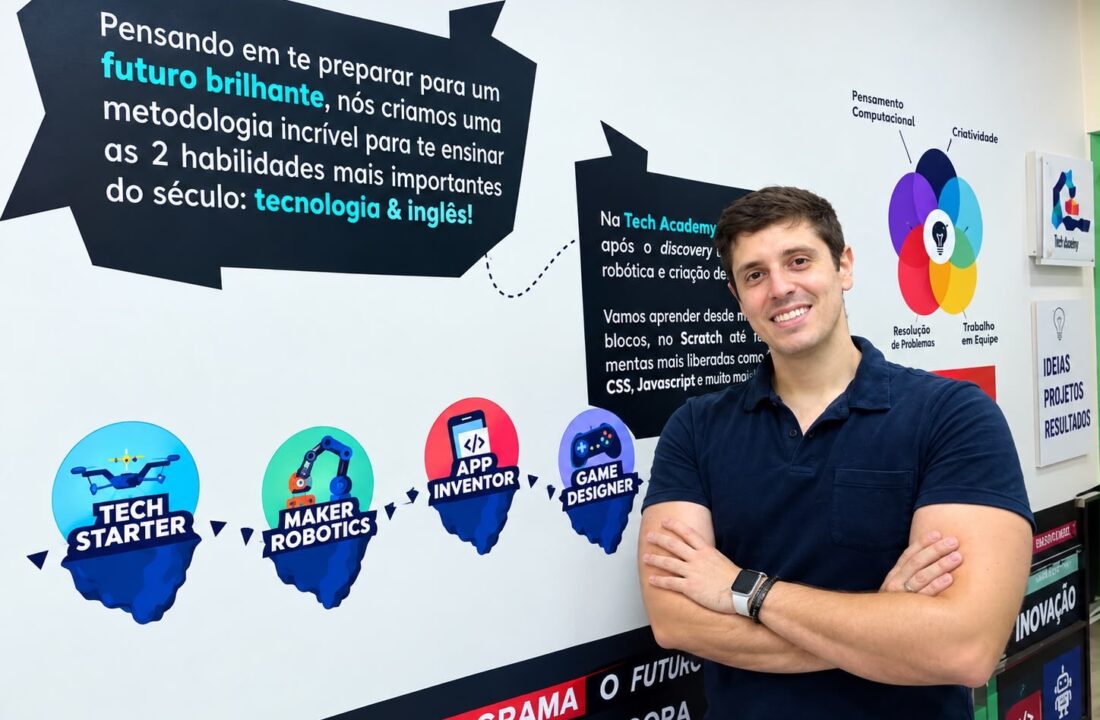 João Aleixo mira 100 unidades com escola de tecnologia milionária