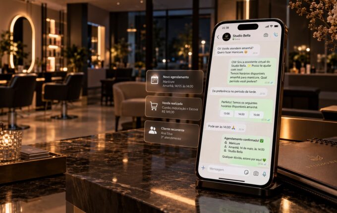 Belasis lança IA que atende e agenda clientes de salões pelo WhatsApp 24 horas